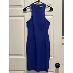 T Alexander Wang Scuba Stretch Bodycon Sleeveless Tech Mini Dress Size 4 Womens